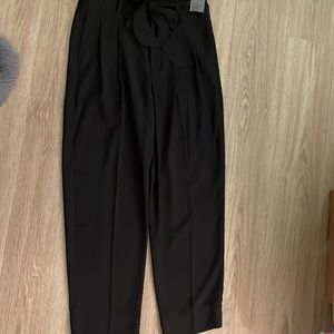 New With Tags Madewell Drape Pant in Black Size 2